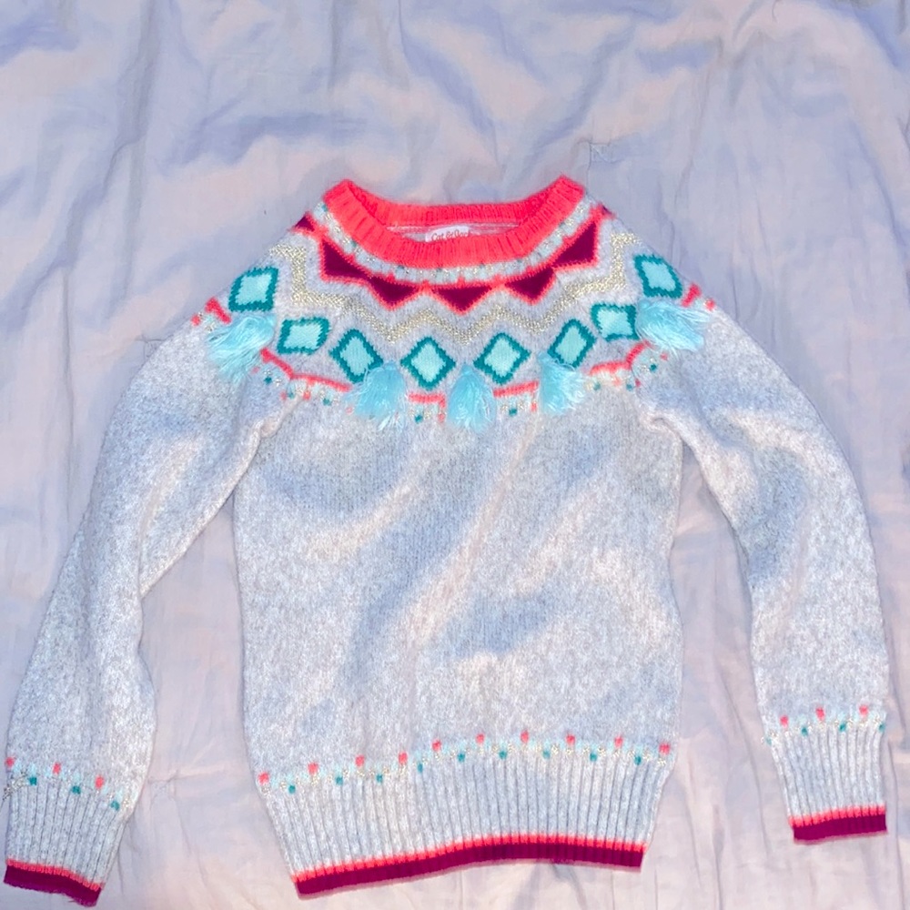 Cat & Jack target brand girls sweater size 6
